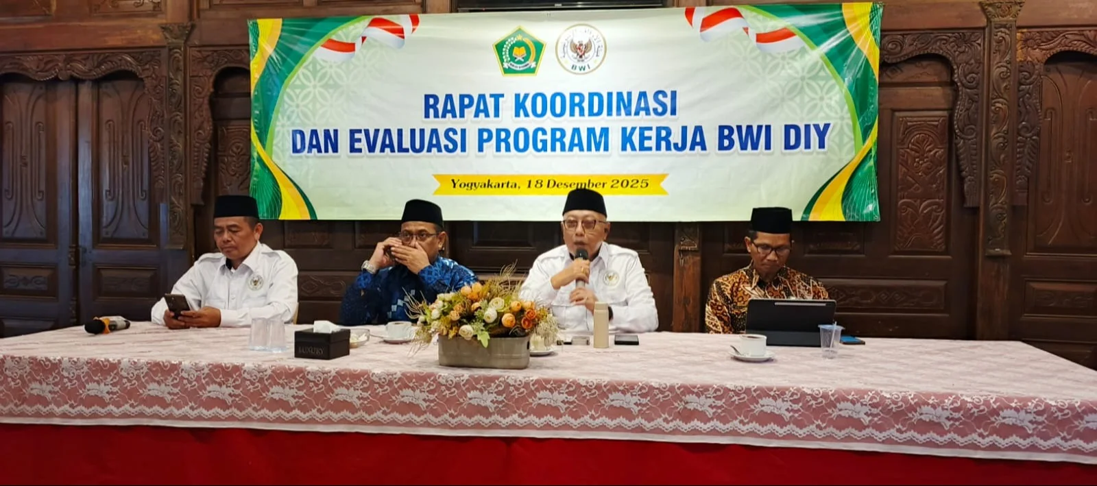 Rapat Koordinasi dan Evaluasi Program Kerja BWI DIY 